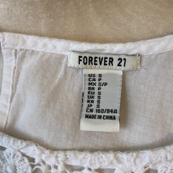 Cute white cotton top - Picture 4 of 5